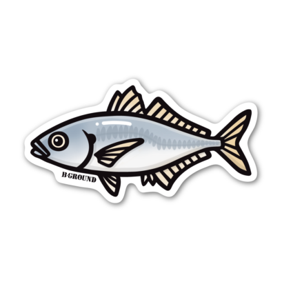 【新入荷・2サイズあり】アジステッカー